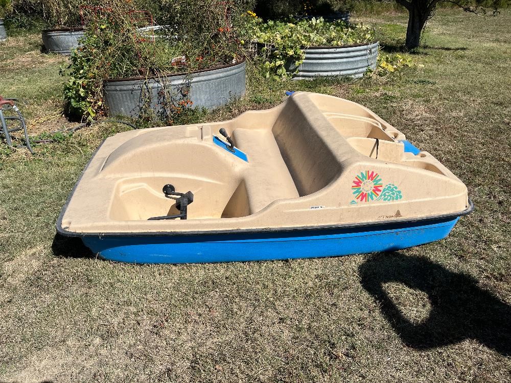 Water Wheeler MK Pedal Boat BigIron Auctions