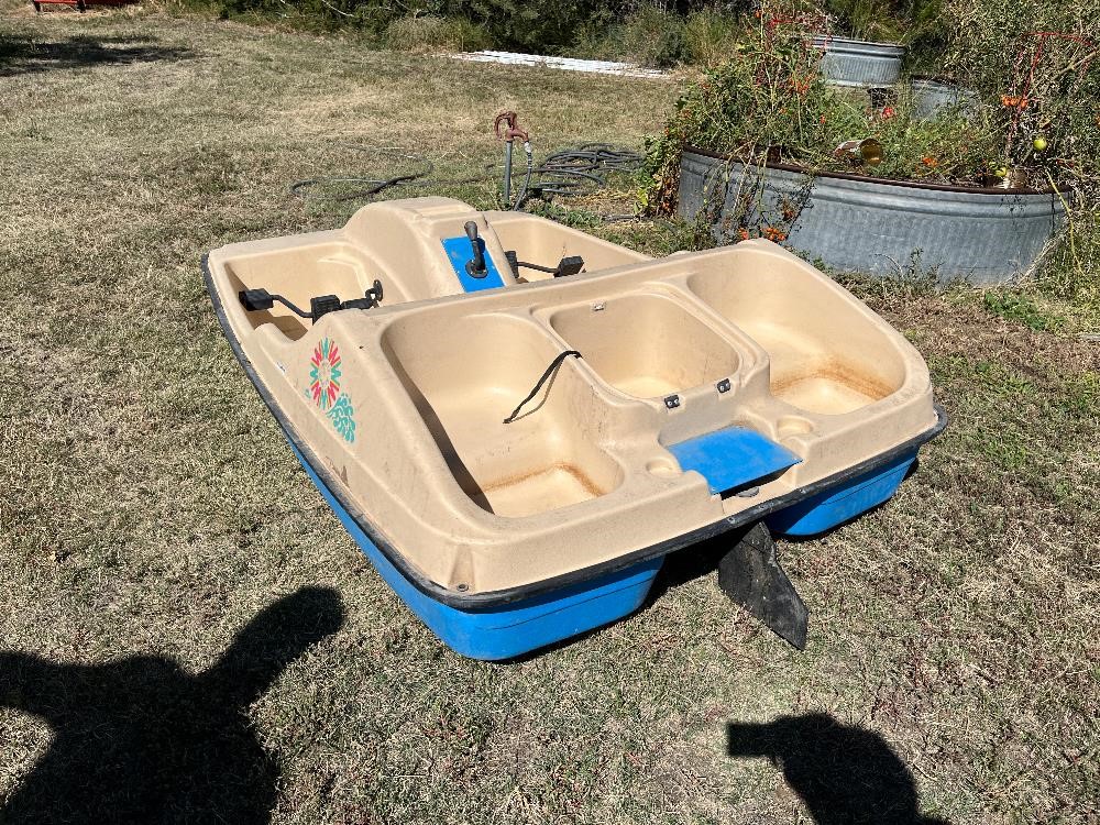 Water Wheeler MK Pedal Boat BigIron Auctions