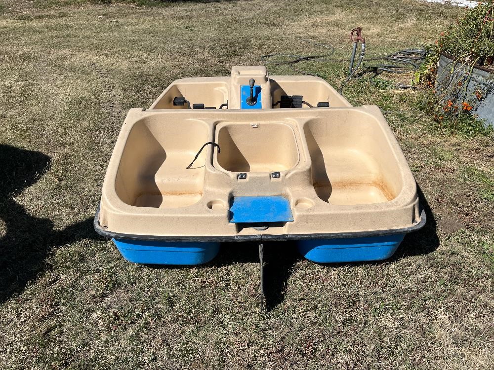 Water Wheeler MK Pedal Boat BigIron Auctions