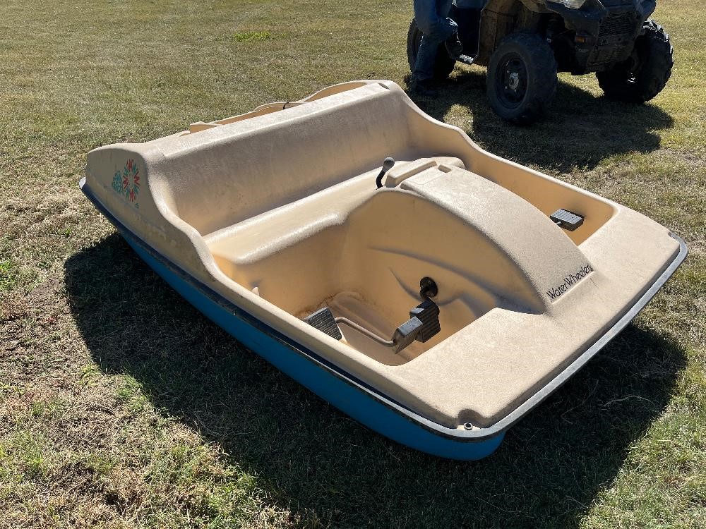 Water Wheeler MK Pedal Boat BigIron Auctions