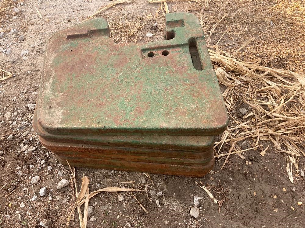 John Deere Suitcase Weights Bigiron Auctions