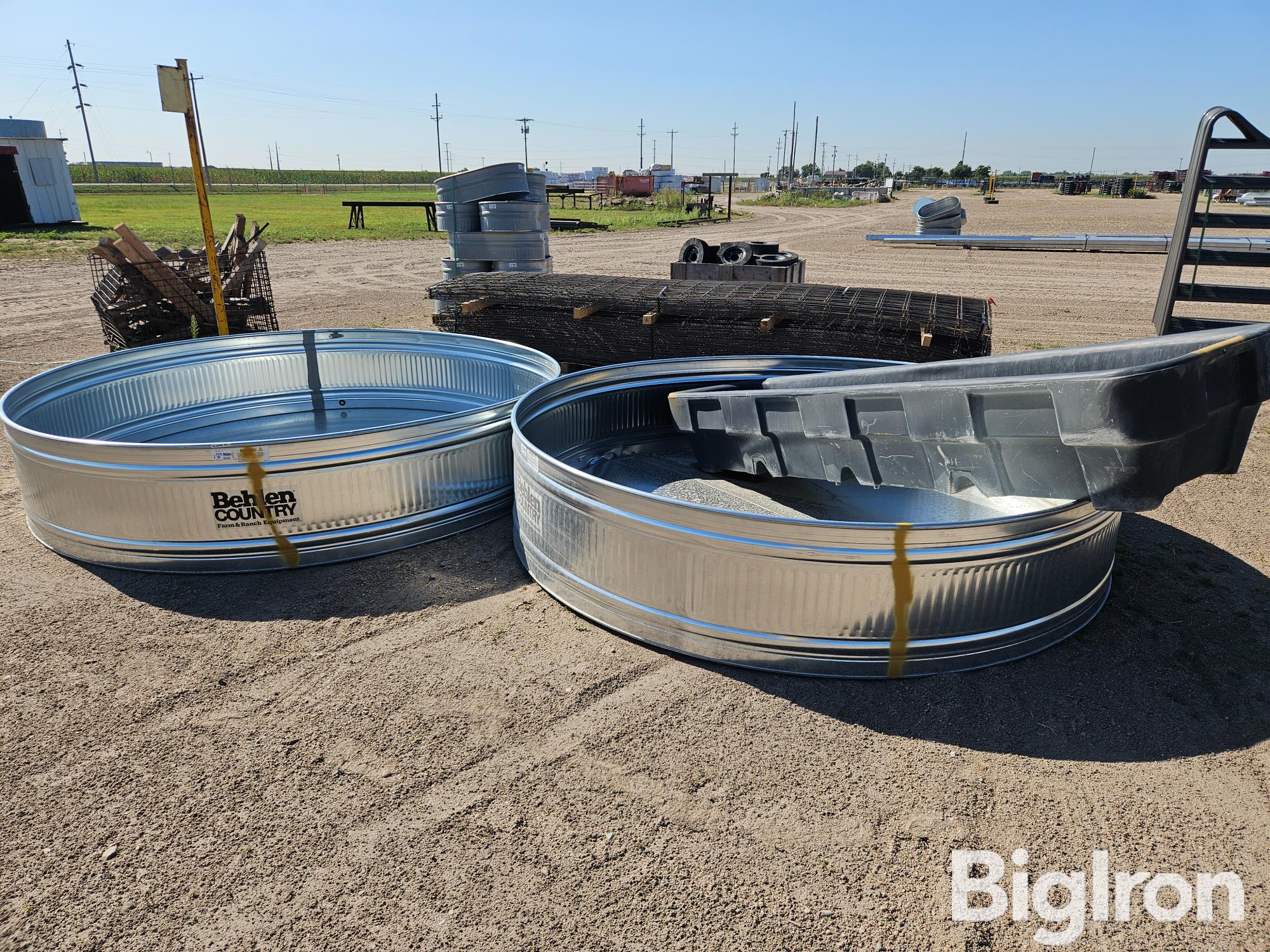 Behlen 10' Galvanized Stock Tanks BigIron Auctions