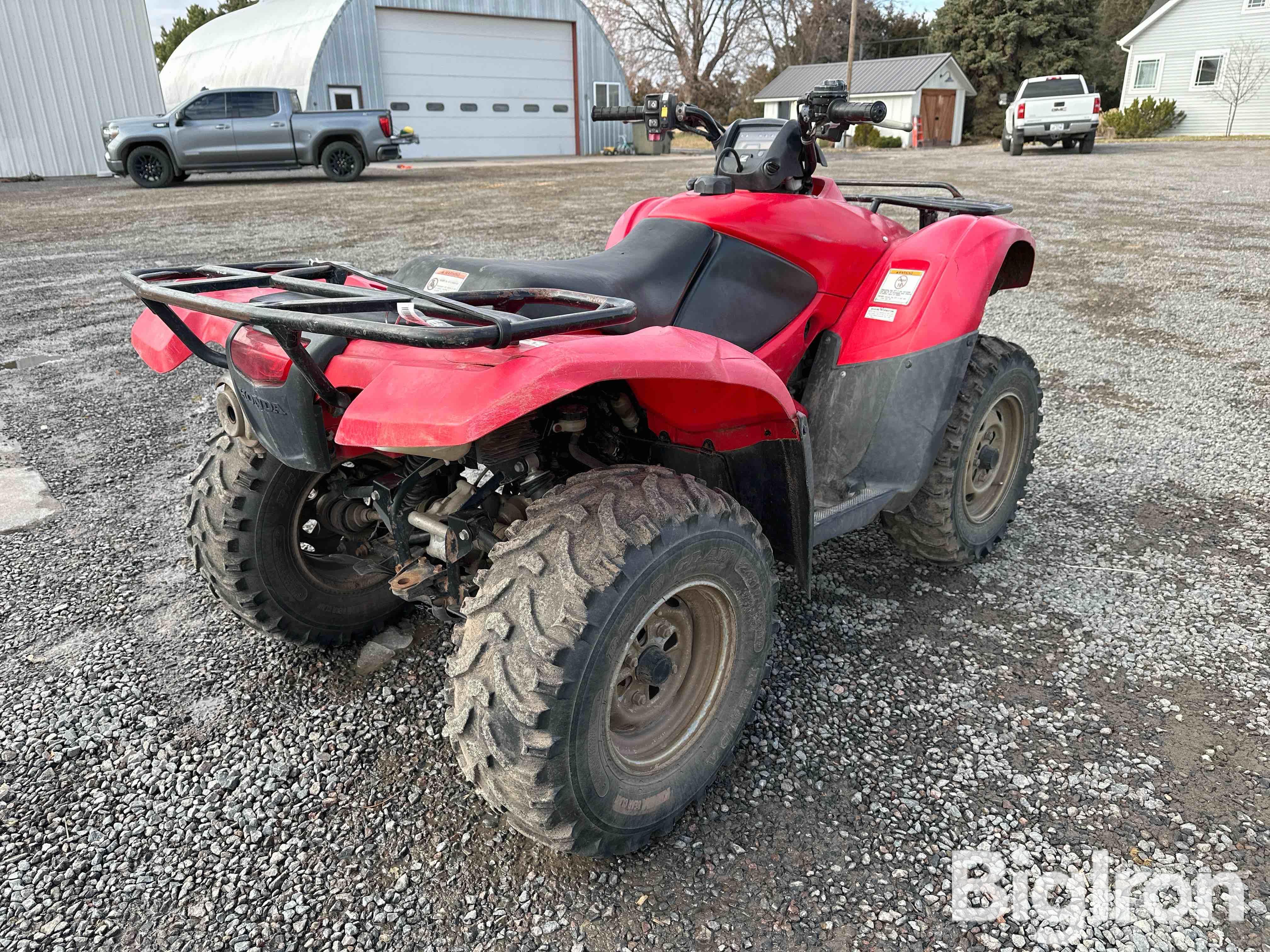 2014 Honda TRX420FPA 4x4 ATV BigIron Auctions