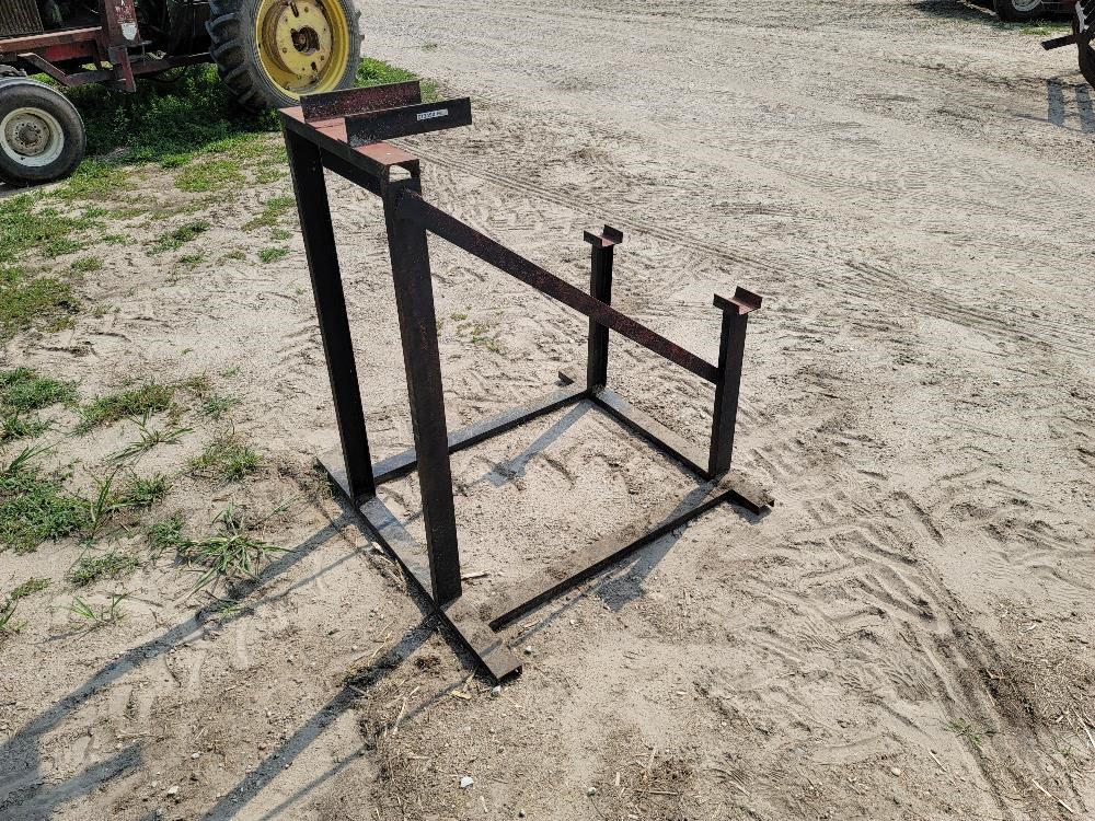 3-pt Post Hole Auger Stand Bigiron Auctions