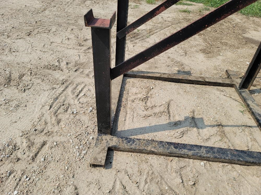 3-pt Post Hole Auger Stand Bigiron Auctions