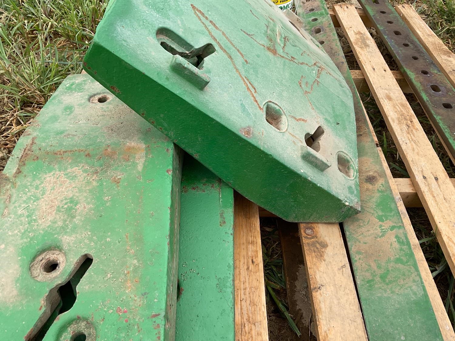 John Deere Front Slab Weights And Side Rails BigIron Auctions