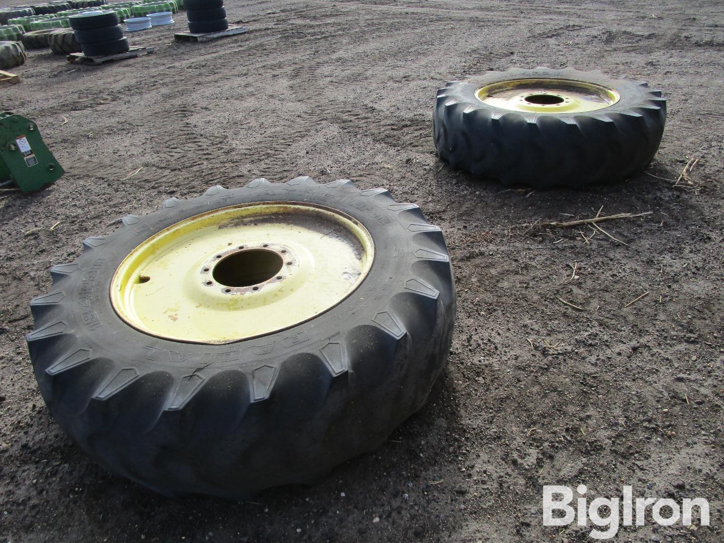 John Deere 18.4R38 Dual Tires And Rims BigIron Auctions