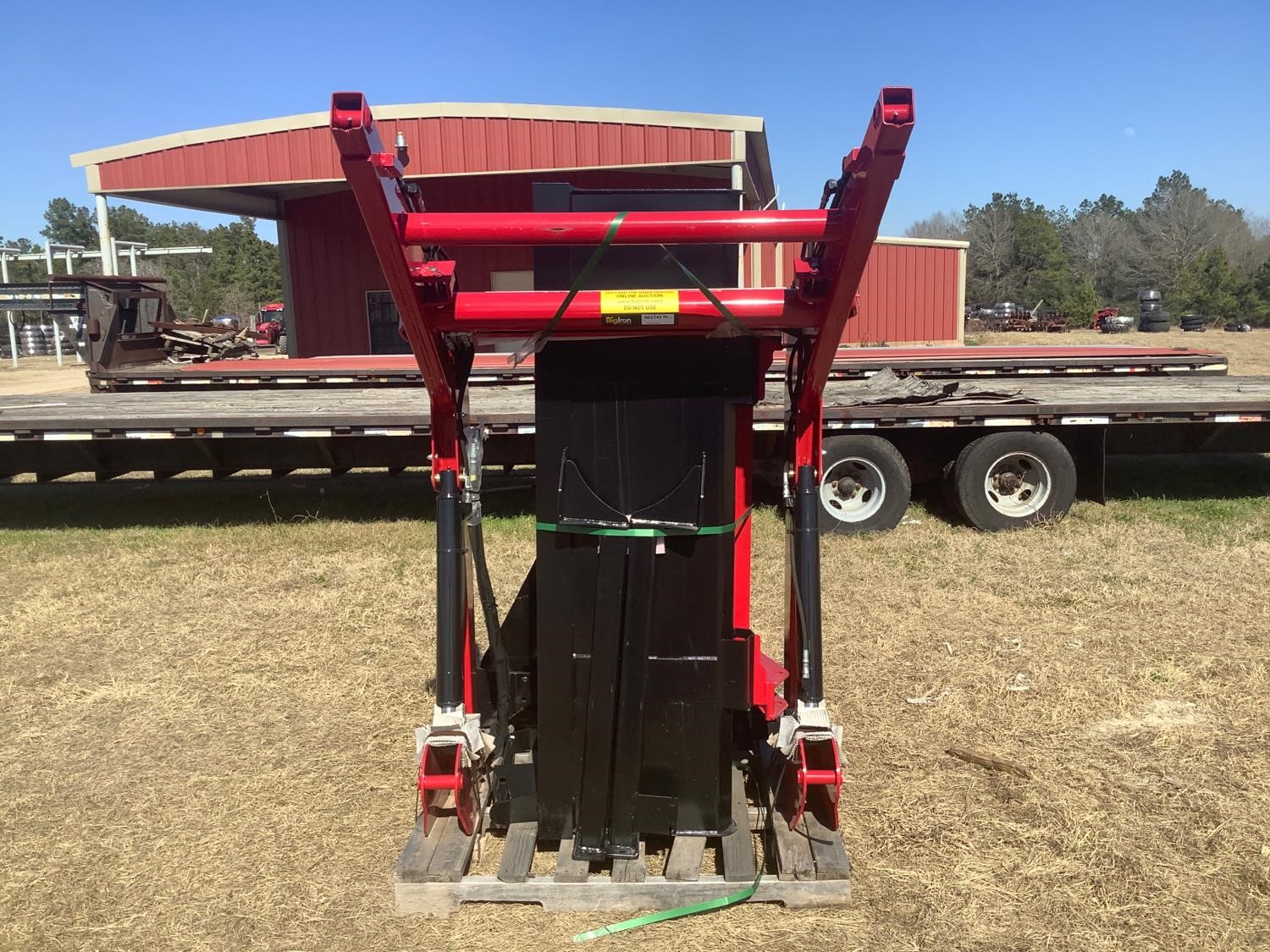 Mahindra 5545-4L Loader W/73” Bucket BigIron Auctions