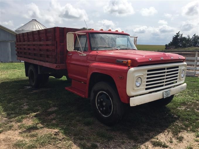 1971 Ford F600 Flatbed Dump Truck Bigiron Auctions