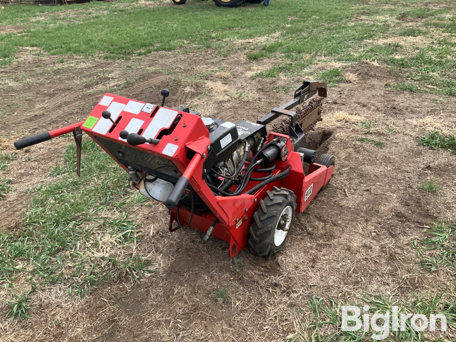 Barreto 912 WalkBehind Trencher W/Trailer BigIron Auctions