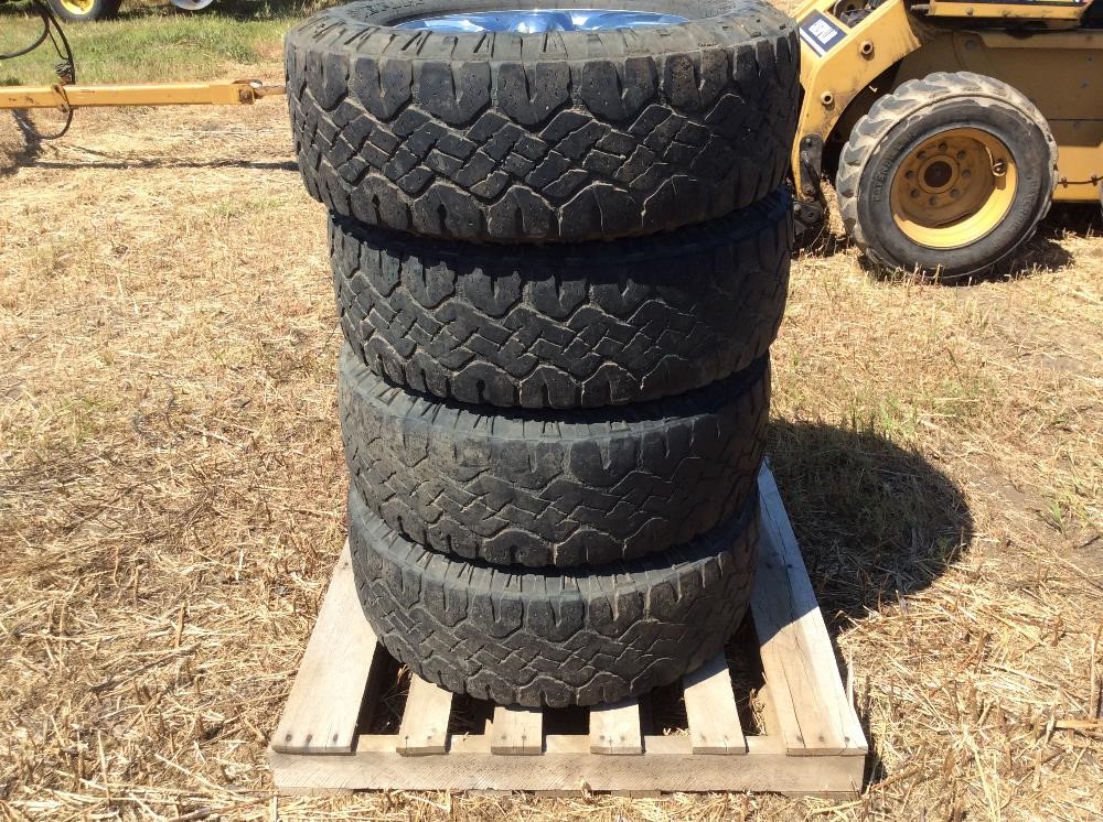 Goodyear Wrangler 275/70R18 Tires & Rims BigIron Auctions