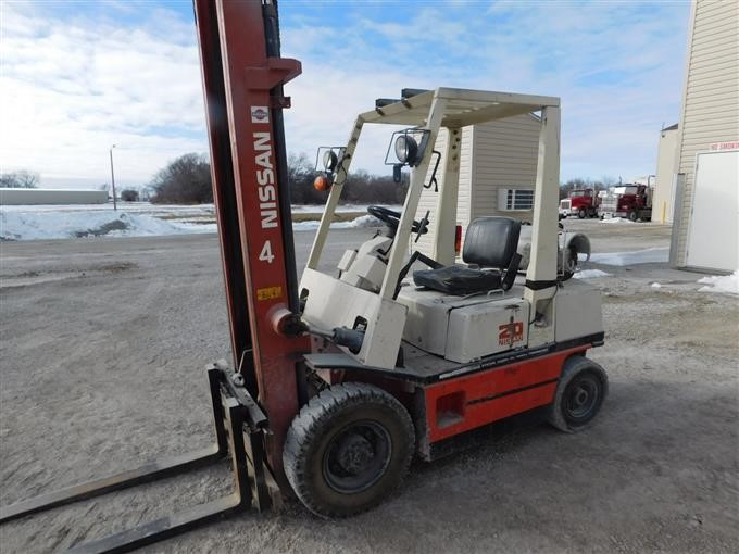 Nissan 20 Forklift BigIron Auctions