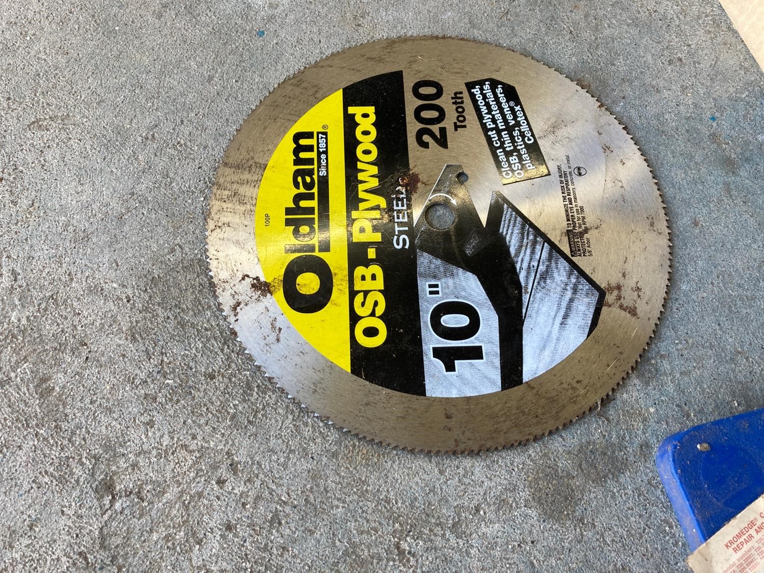 Table Saw Blades BigIron Auctions