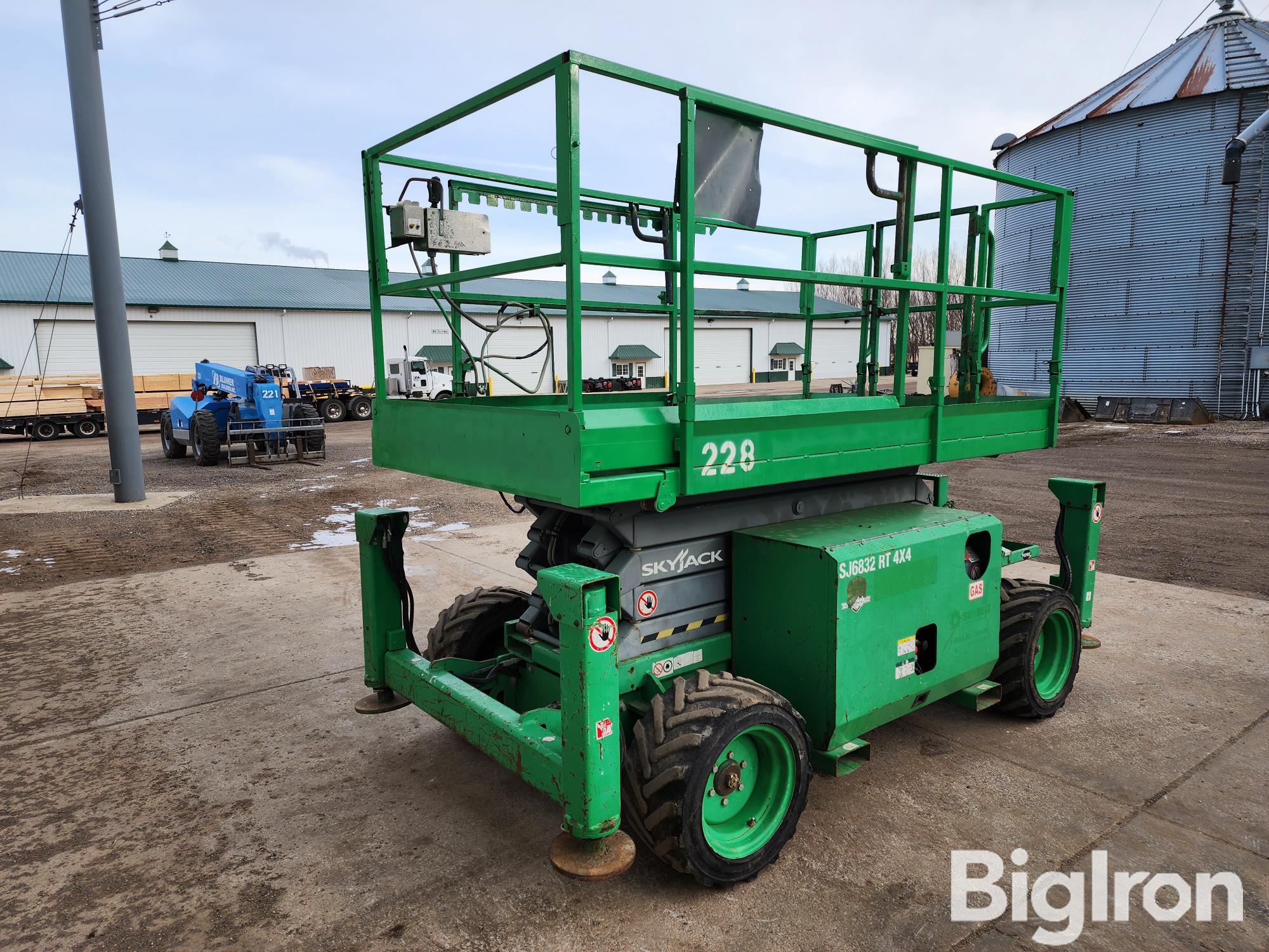 2015 Skyjack SJ6832RT Scissor Lift BigIron Auctions