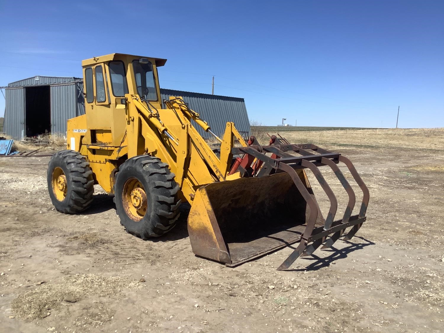 Allis-Chalmers 840 Wheel Loader W/Bucket & Grapple BigIron Auctions