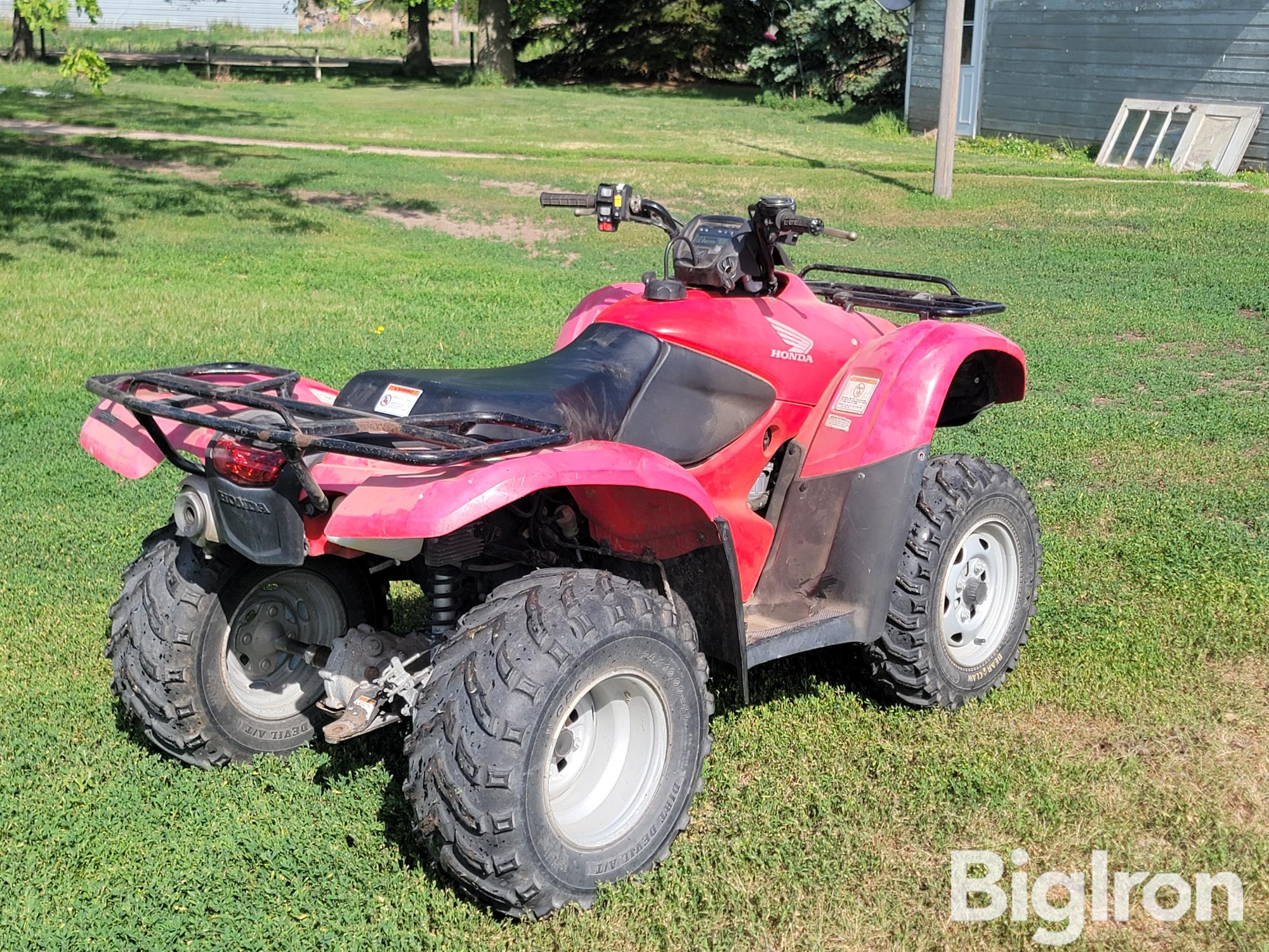 2011 Honda TRX420 Rancher ES 4x4 ATV BigIron Auctions