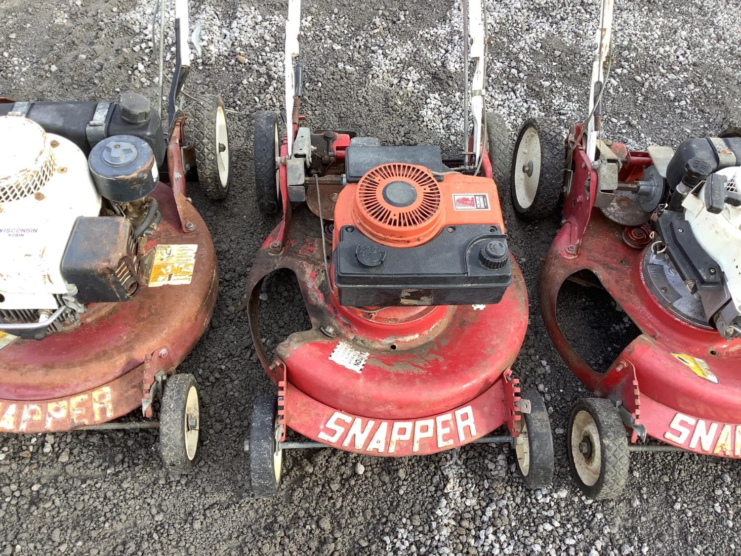 Snapper Self-Propelled Mowers BigIron Auctions