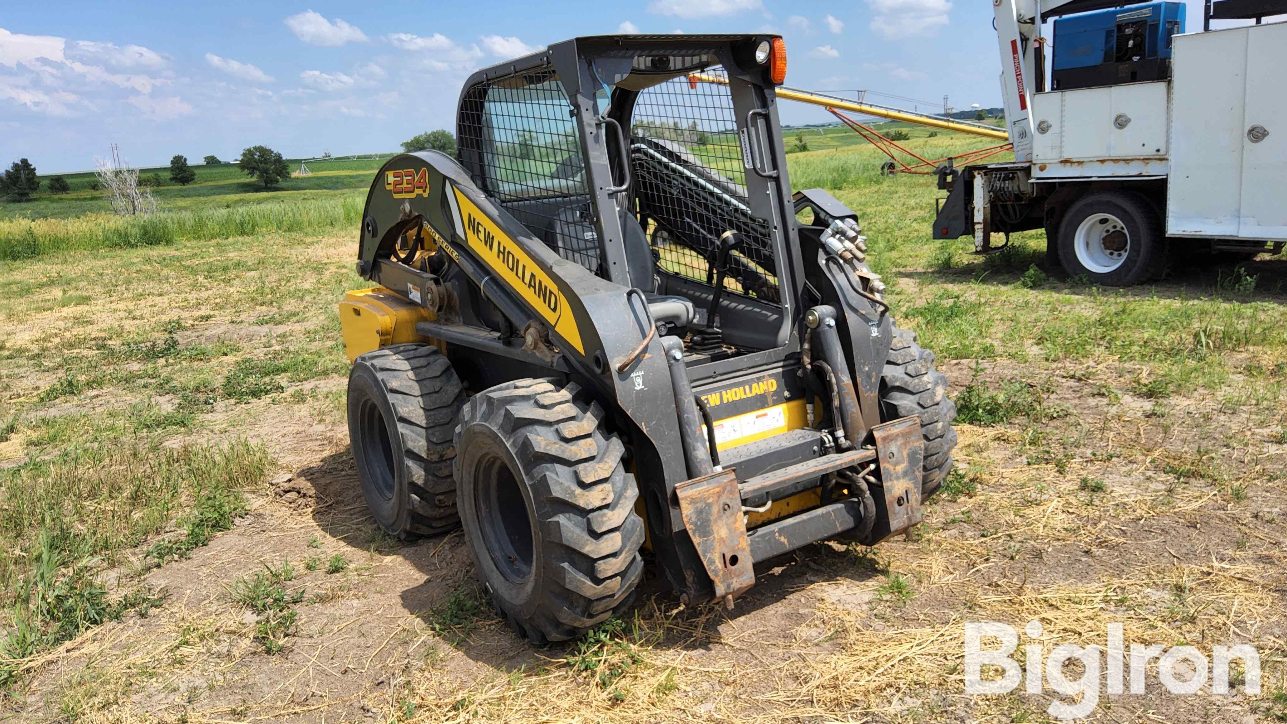 2017 New Holland L234 Super Boom Skid Steer Loader BigIron Auctions