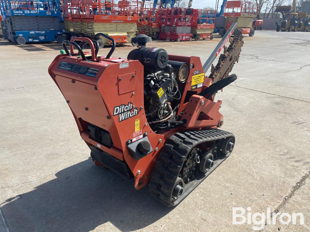 2016 DitchWitch C24X Walk-Behind Trencher BigIron Auctions