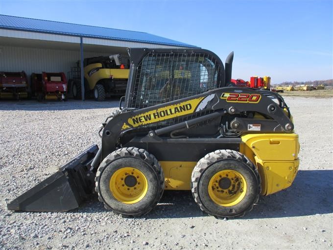 2013 New Holland L220 Skid Steer BigIron Auctions