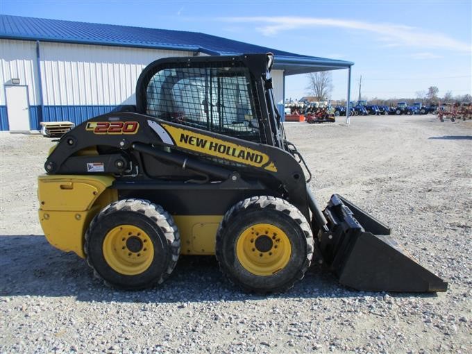 2013 New Holland L220 Skid Steer BigIron Auctions