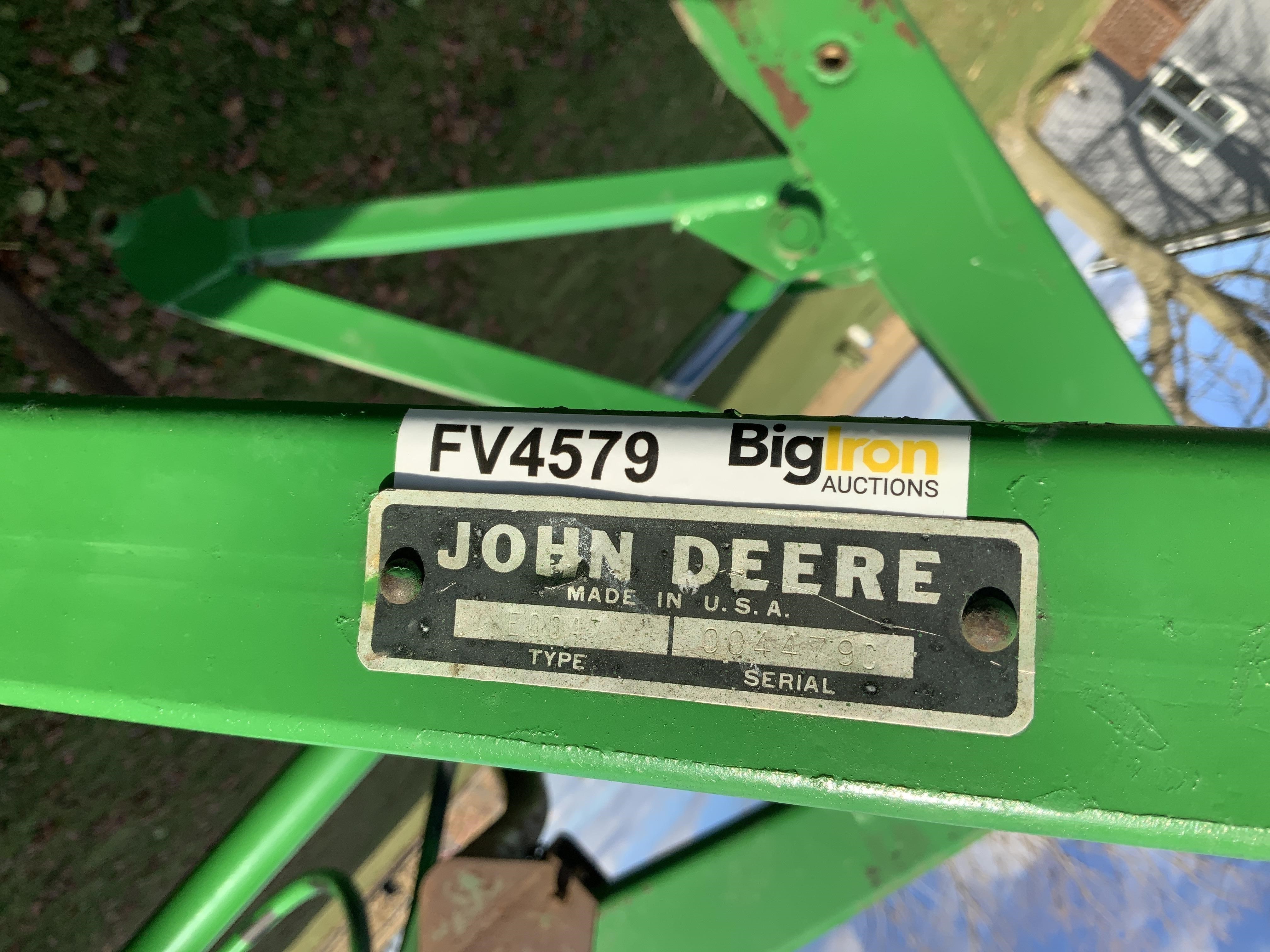 John Deere 47 Loader W 5 Bucket Bigiron Auctions 6841
