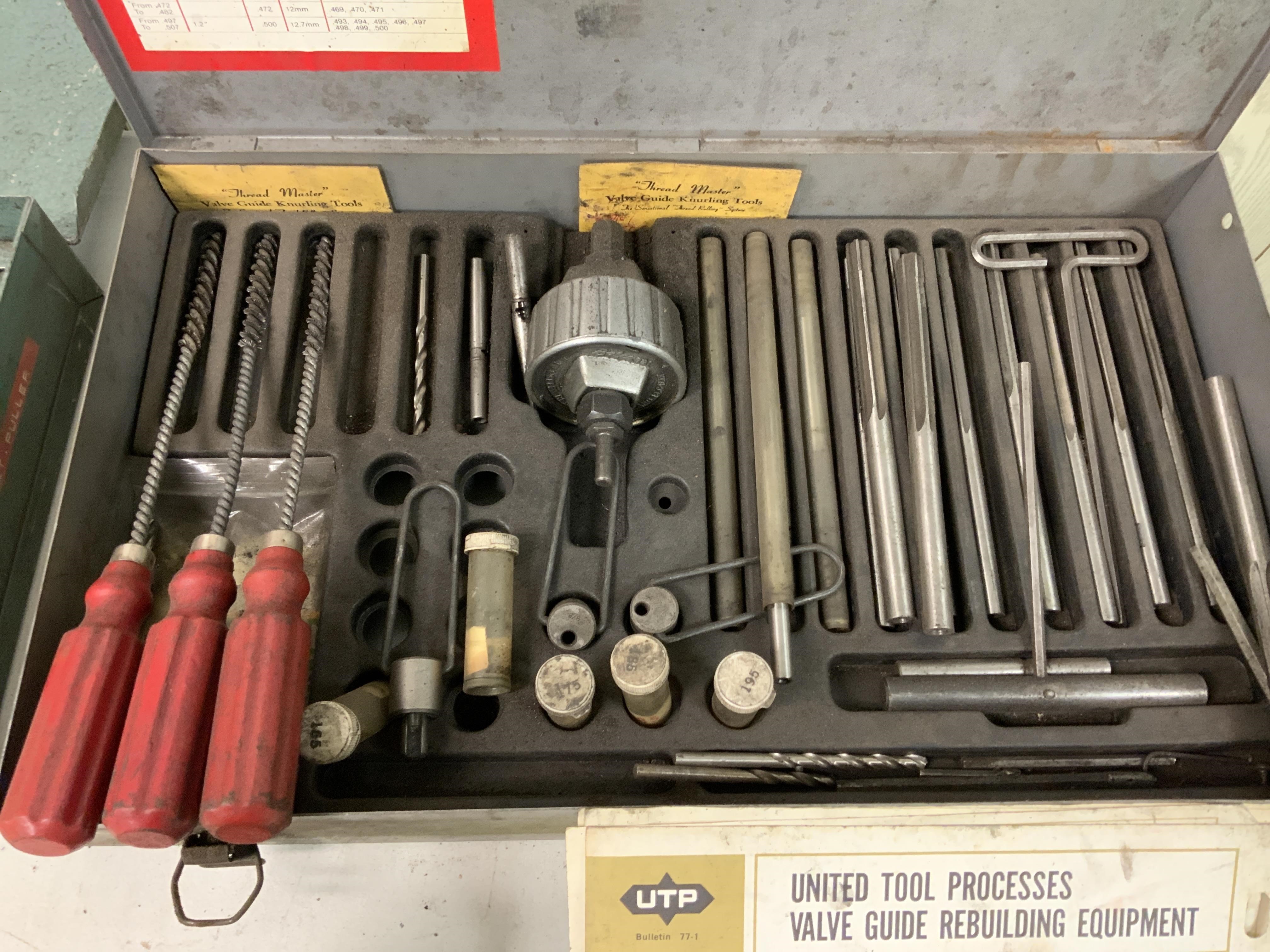 Valve Spring Tester, Valve Seat Puller, & Valve Guide Knurling Kit ...