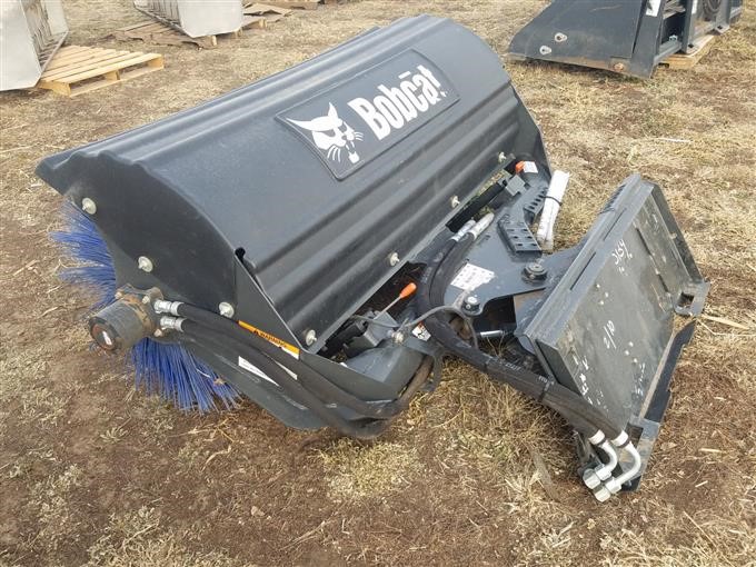 Bobcat Model Angle Broom Bigiron Auctions