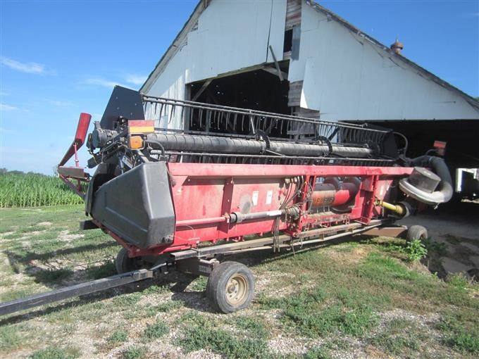 Case IH 1020 Bean Header W/Trailer BigIron Auctions