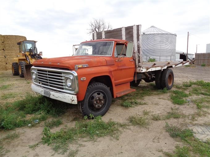 1969 Ford F600 Flatbed Truck Bigiron Auctions