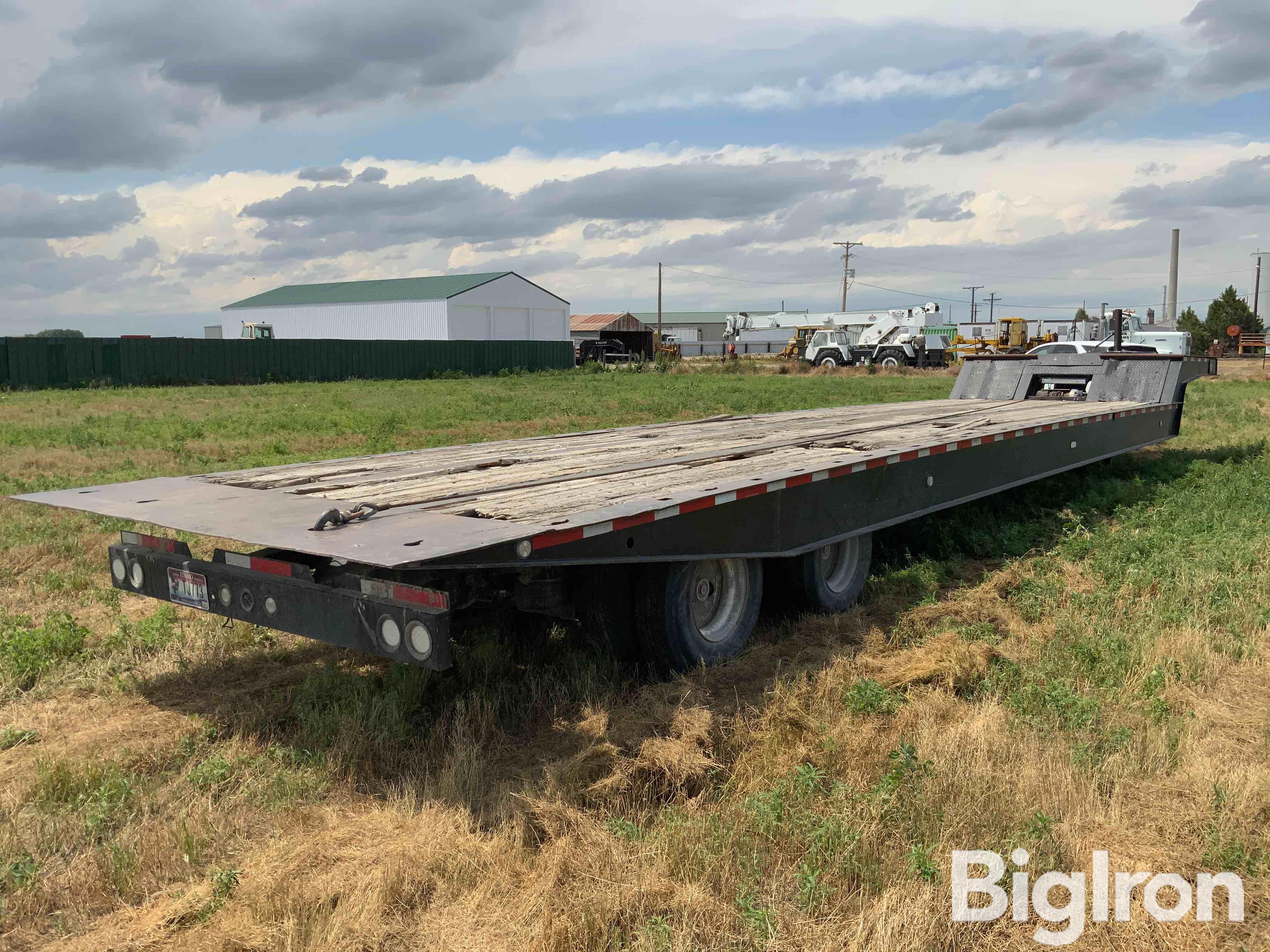 1997 Landoll T/A Fixed Neck Traveling Axle Lowboy W/Winch BigIron Auctions