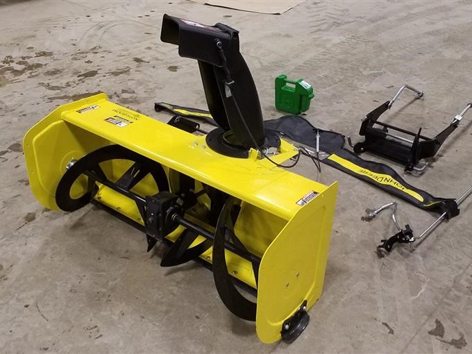 2016 John Deere 47 Quick Hitch Snowblower Bigiron Auctions