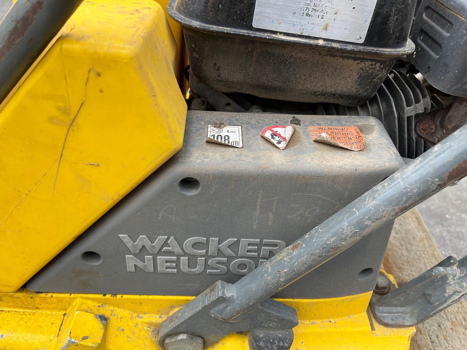 Wacker Neuson WP1550 Vibratory Plate Compactor BigIron Auctions