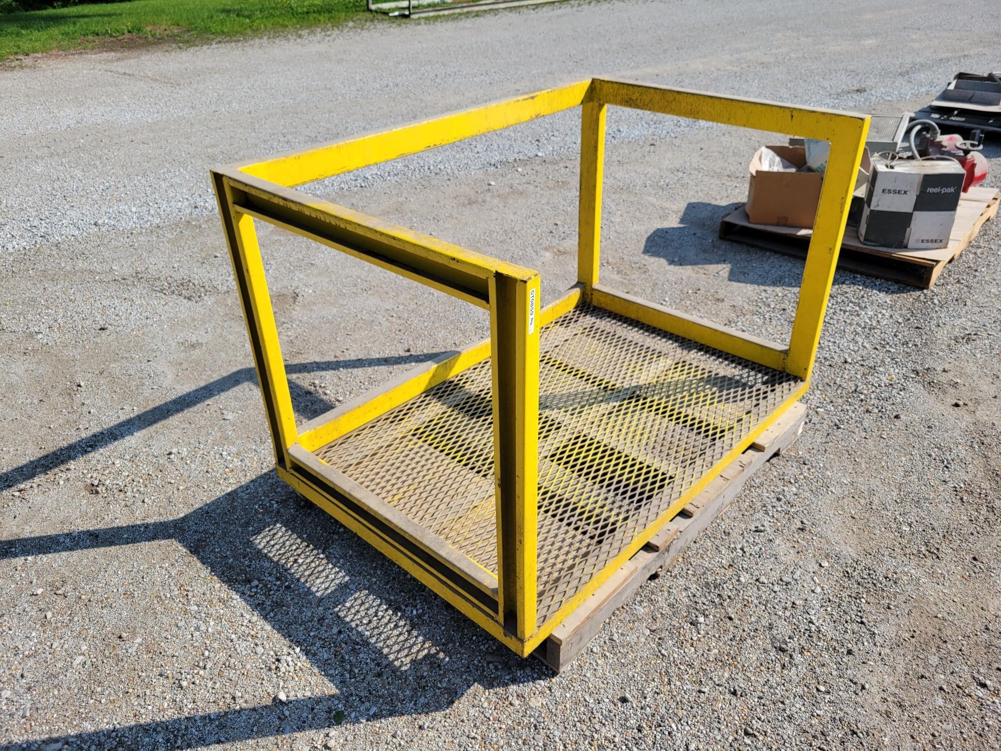 Yellow Storage Basket BigIron Auctions