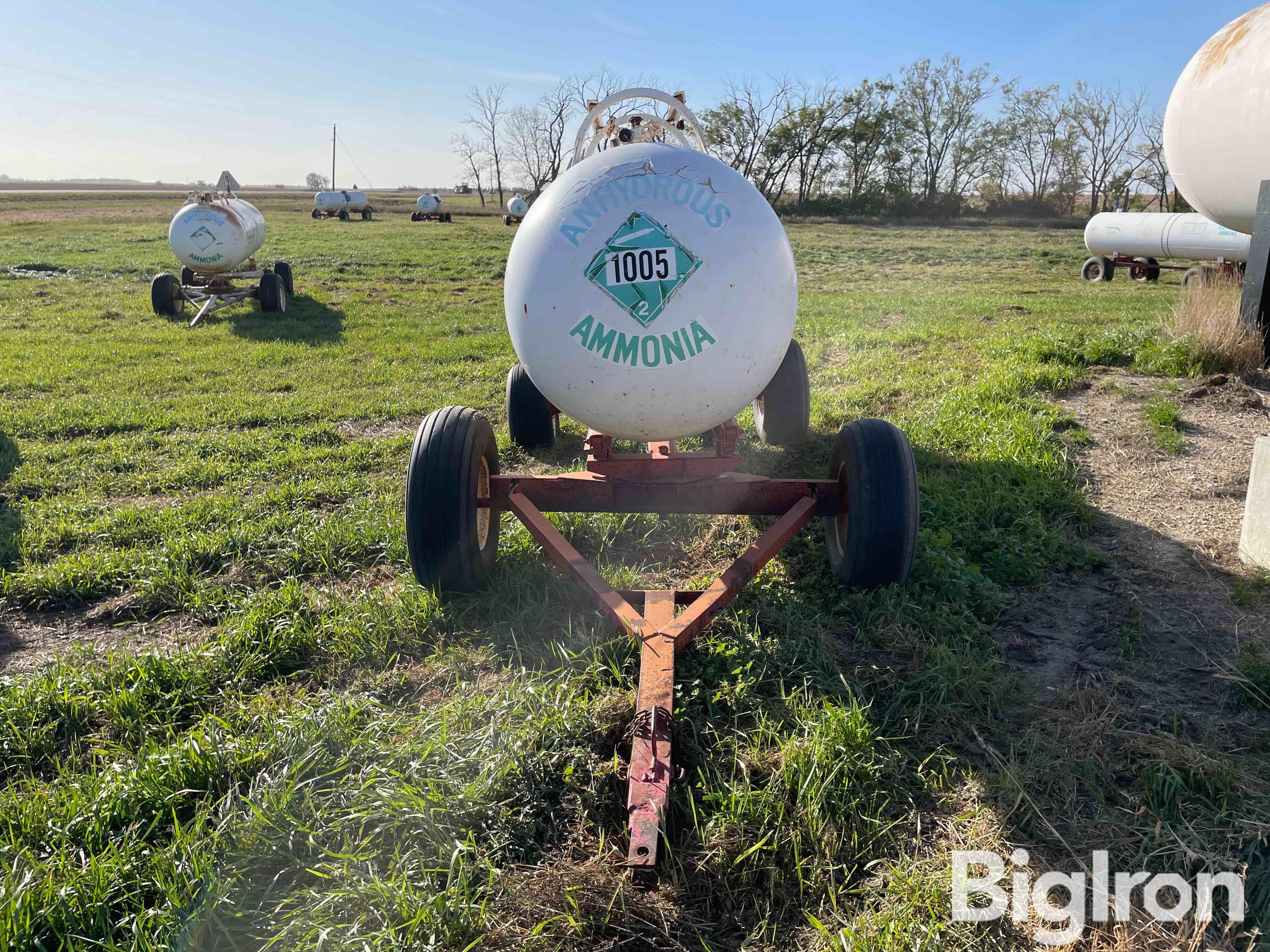 1000 Gallon NH3 Tank W/Running Gear BigIron Auctions