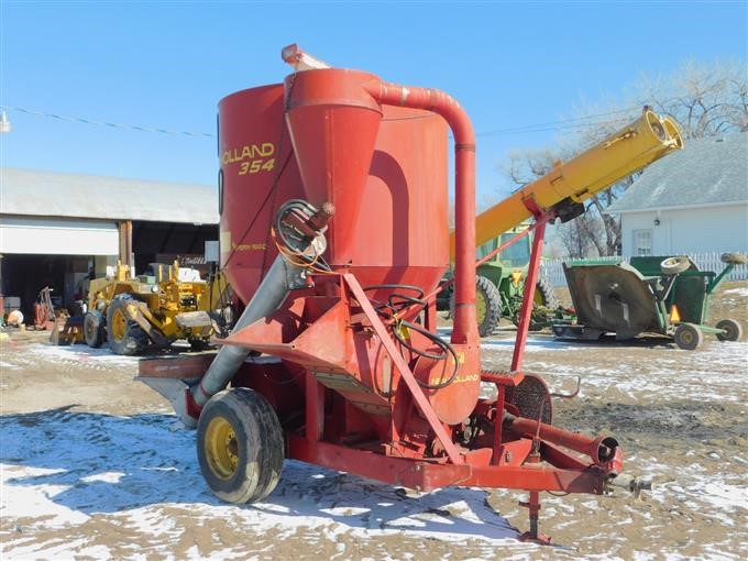 New Holland 354 Grinder Mixer BigIron Auctions