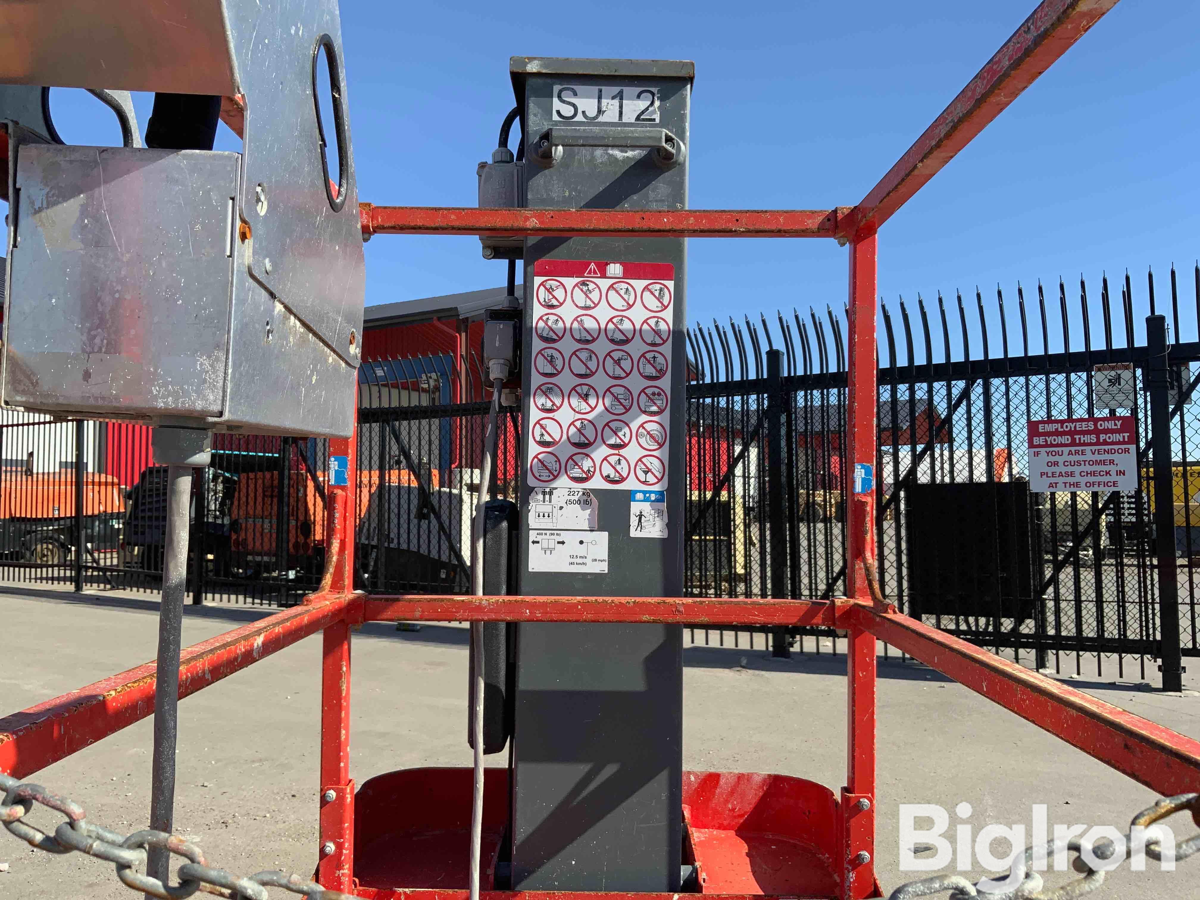 SkyJack SJ12 Electric Self-Propelled Vertical Manlift BigIron Auctions