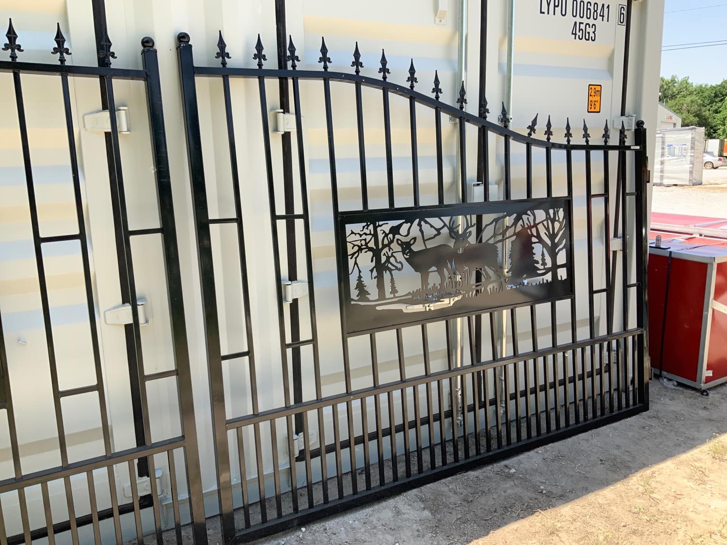 Greatbear 20' Bi-Parting Wrought Iron Gate BigIron Auctions