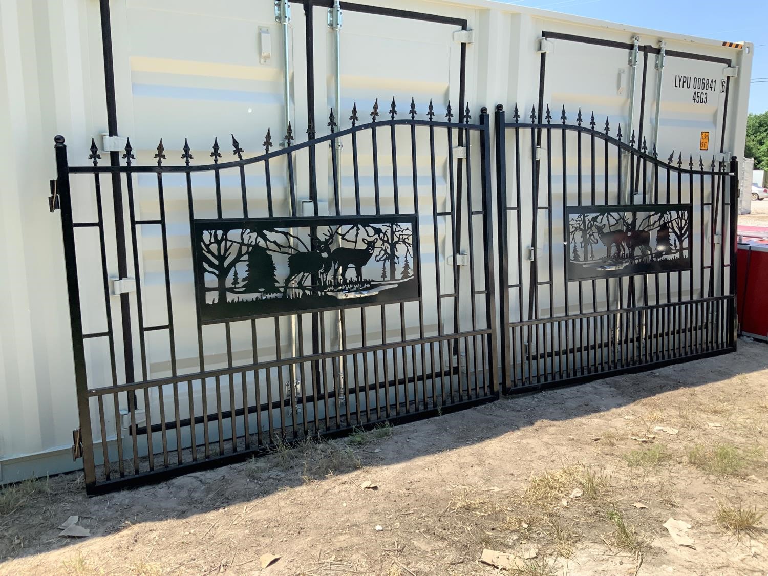 Greatbear 20' Bi-Parting Wrought Iron Gate BigIron Auctions