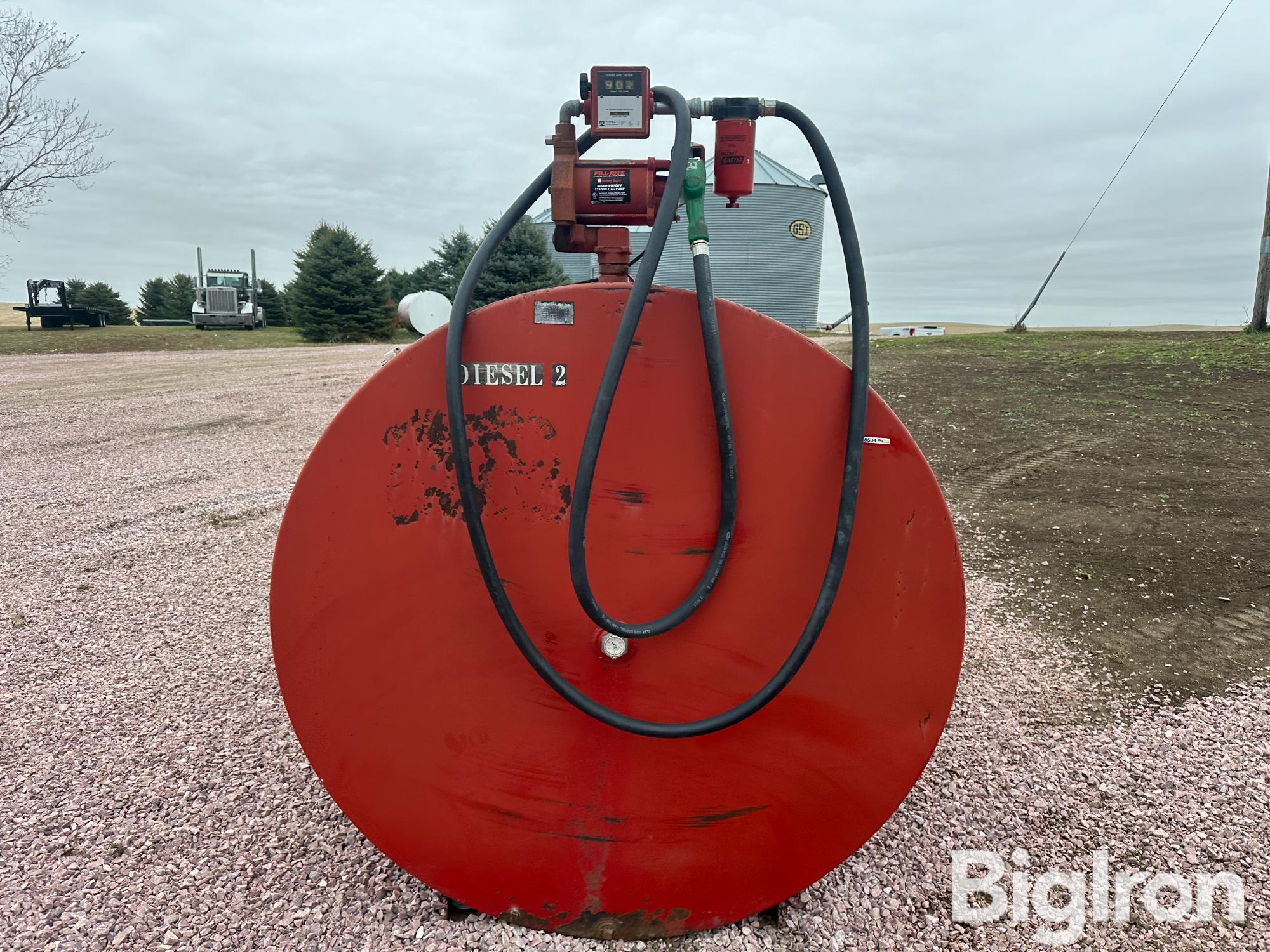 1000-gallon Fuel Storage Tank Bigiron Auctions