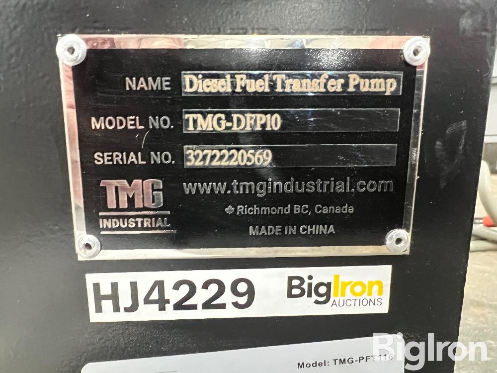 2022 TMG Industrial TMG-DFP10 12V Diesel Fuel Transfer Pump