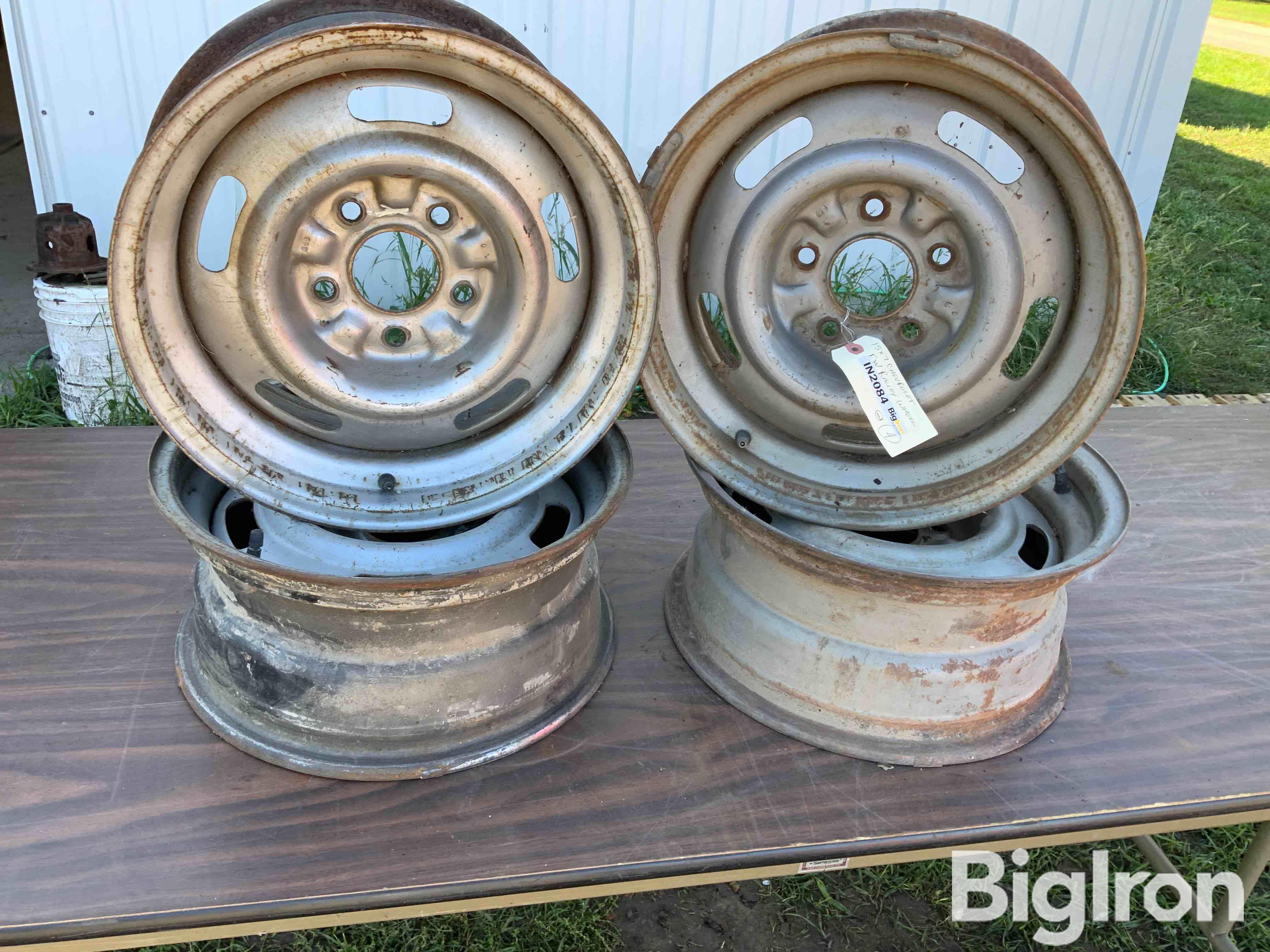 Chevrolet 15x7 FW TALLY Wheels BigIron Auctions