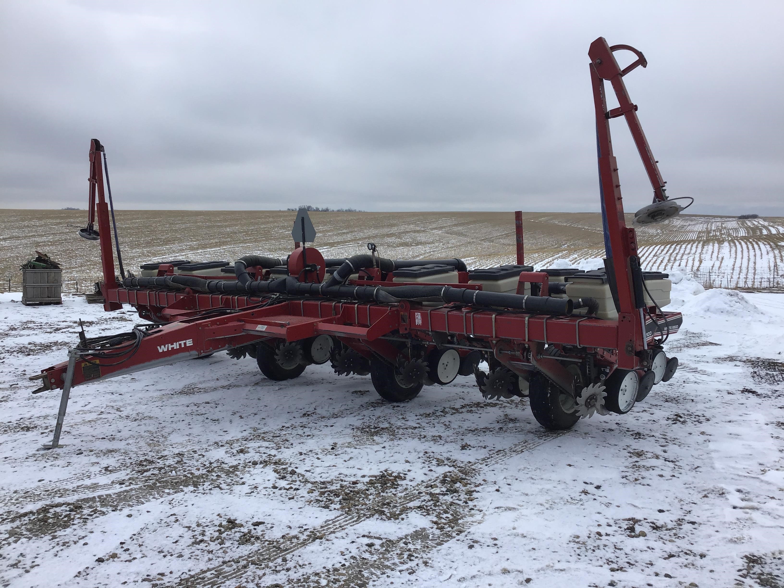 1994 White 6100 8r38 Planter W 6900 Splitter Planter Attachment Bigiron Auctions