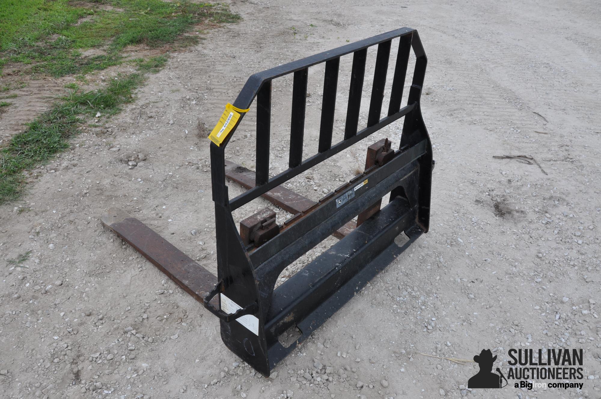 John Deere Worksite Pro Pallet Forks Bigiron Auctions