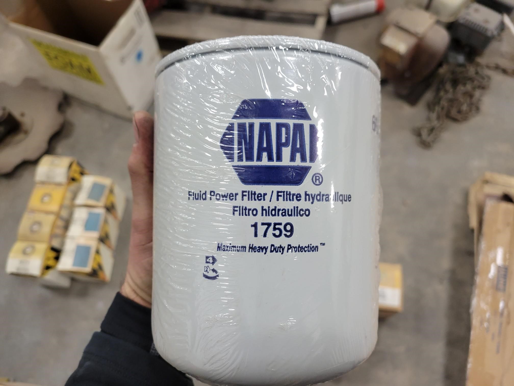 NAPA Unused Hydraulic Oil Filters BigIron Auctions   Napaunusedhydraulicoilfilters 5713233c45624942bf9830ff005e4e65 