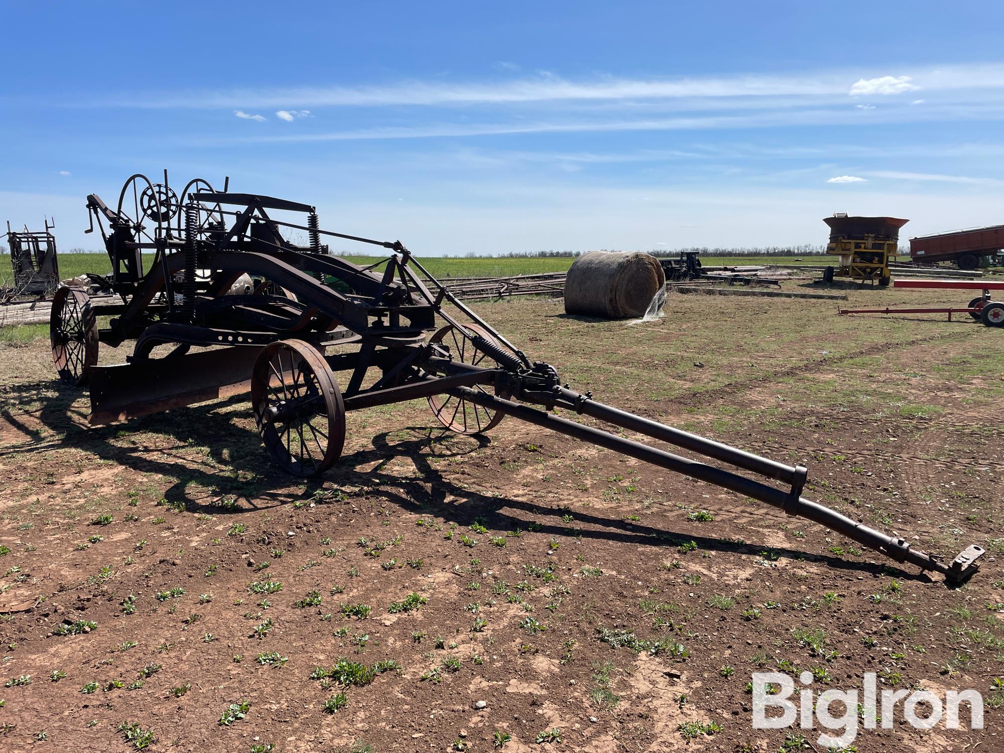 Adams #10 Pull-Type Leaning Wheel Grader BigIron Auctions