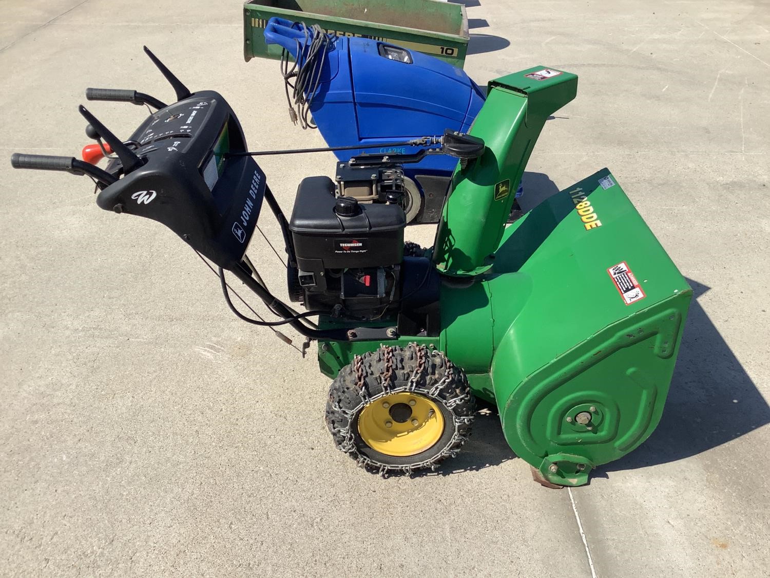 John Deere 1128DDE Snowblower BigIron Auctions