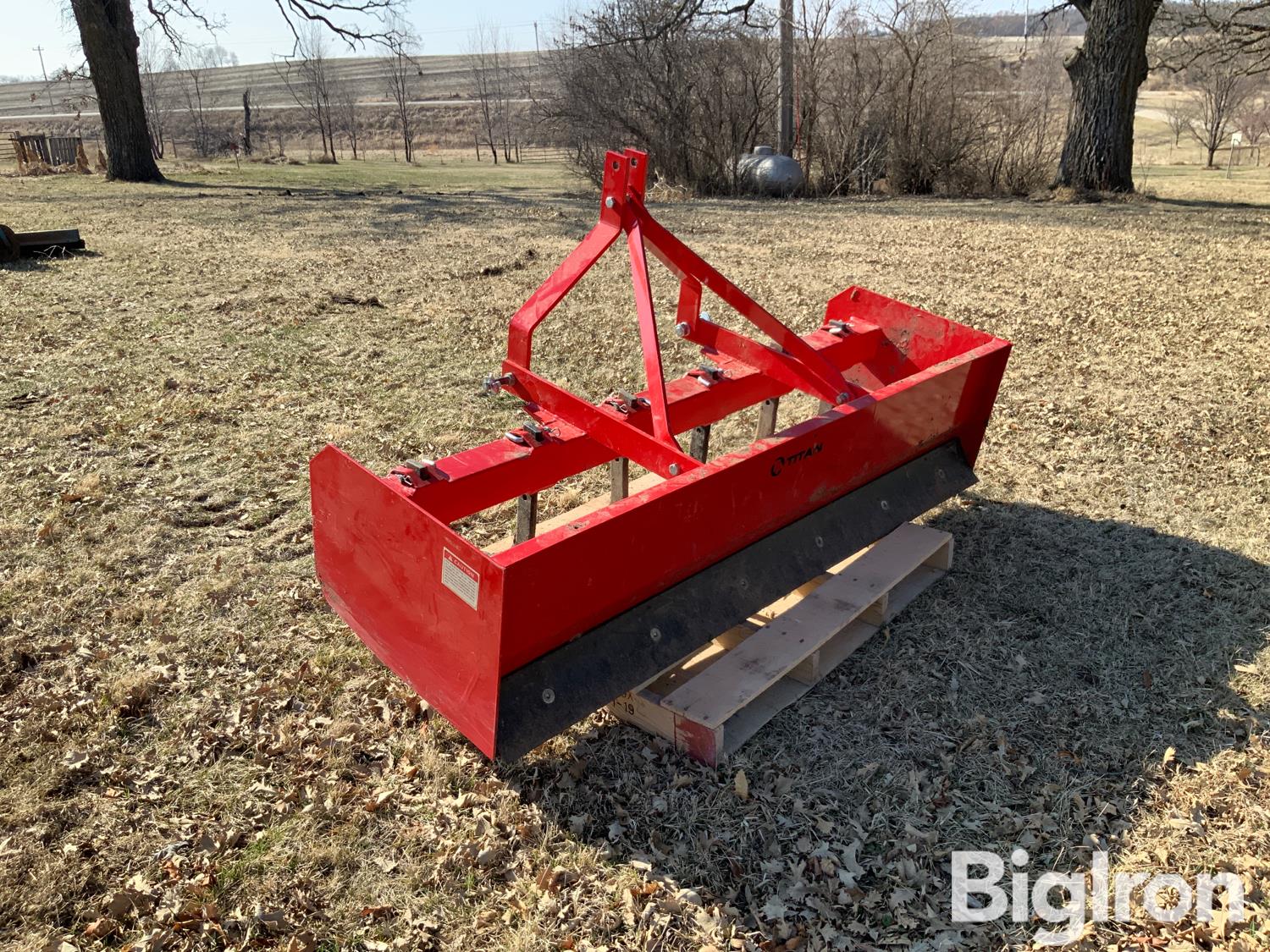 Titan 6BOXBL Box Blade Scraper BigIron Auctions