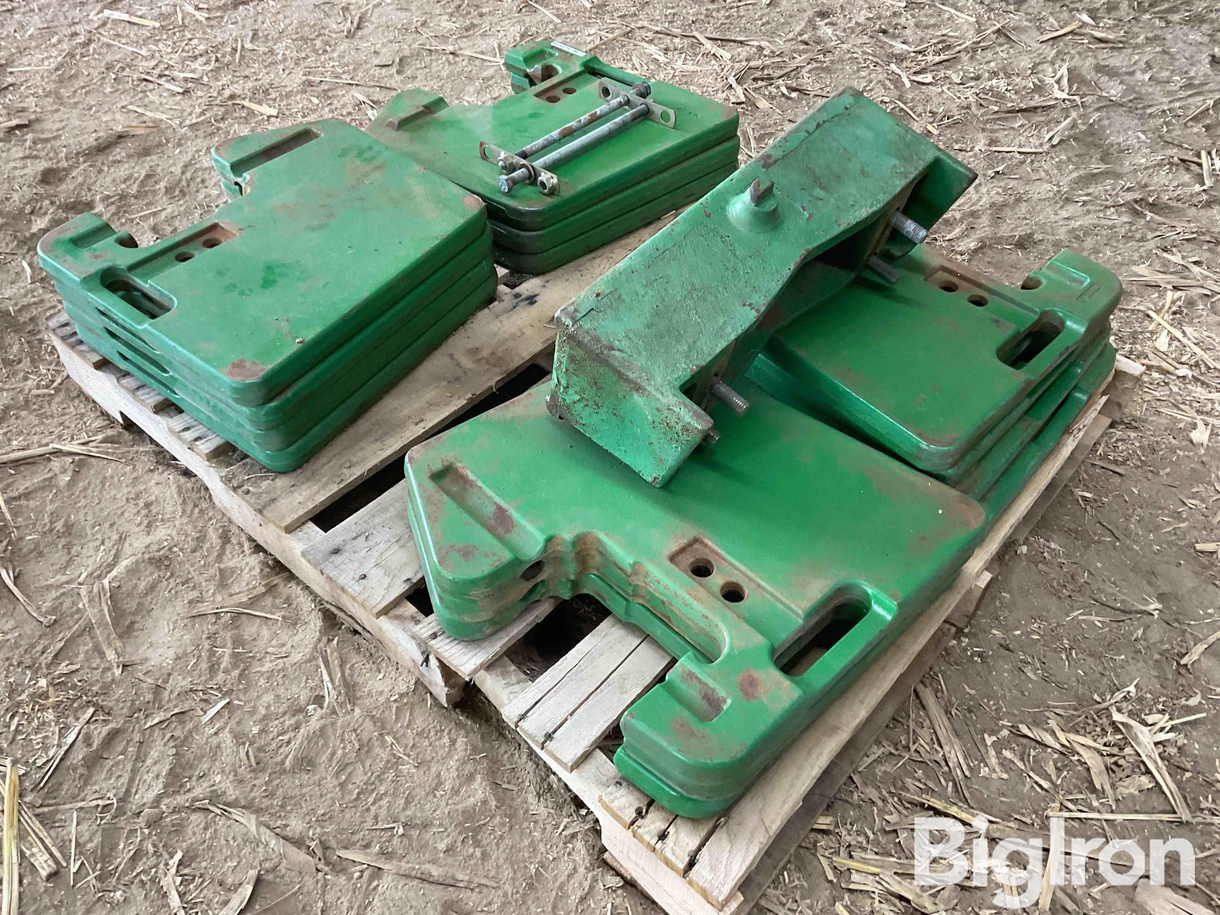 John Deere Tractor Suitcase Weights W/Weight Bracket BigIron Auctions