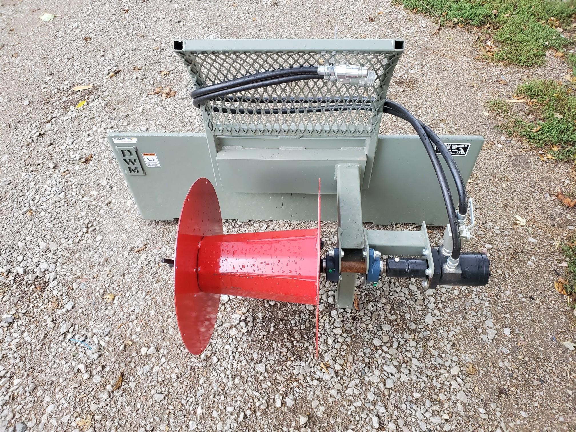 Hydraulic Wire Winder with High Tensile Reel - Tractor Mount Cat. 1, 2 —  American GrazingLands Services LLC